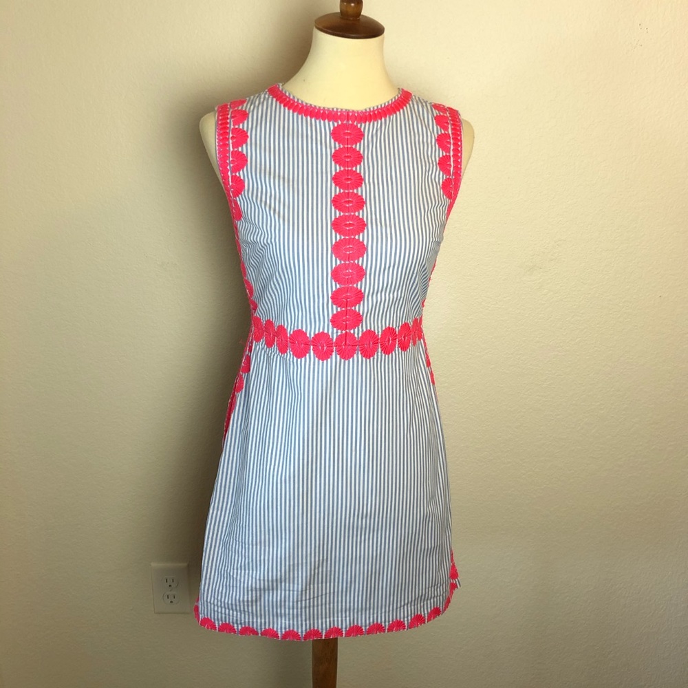 Vineyard Vines Blue/White striped dress